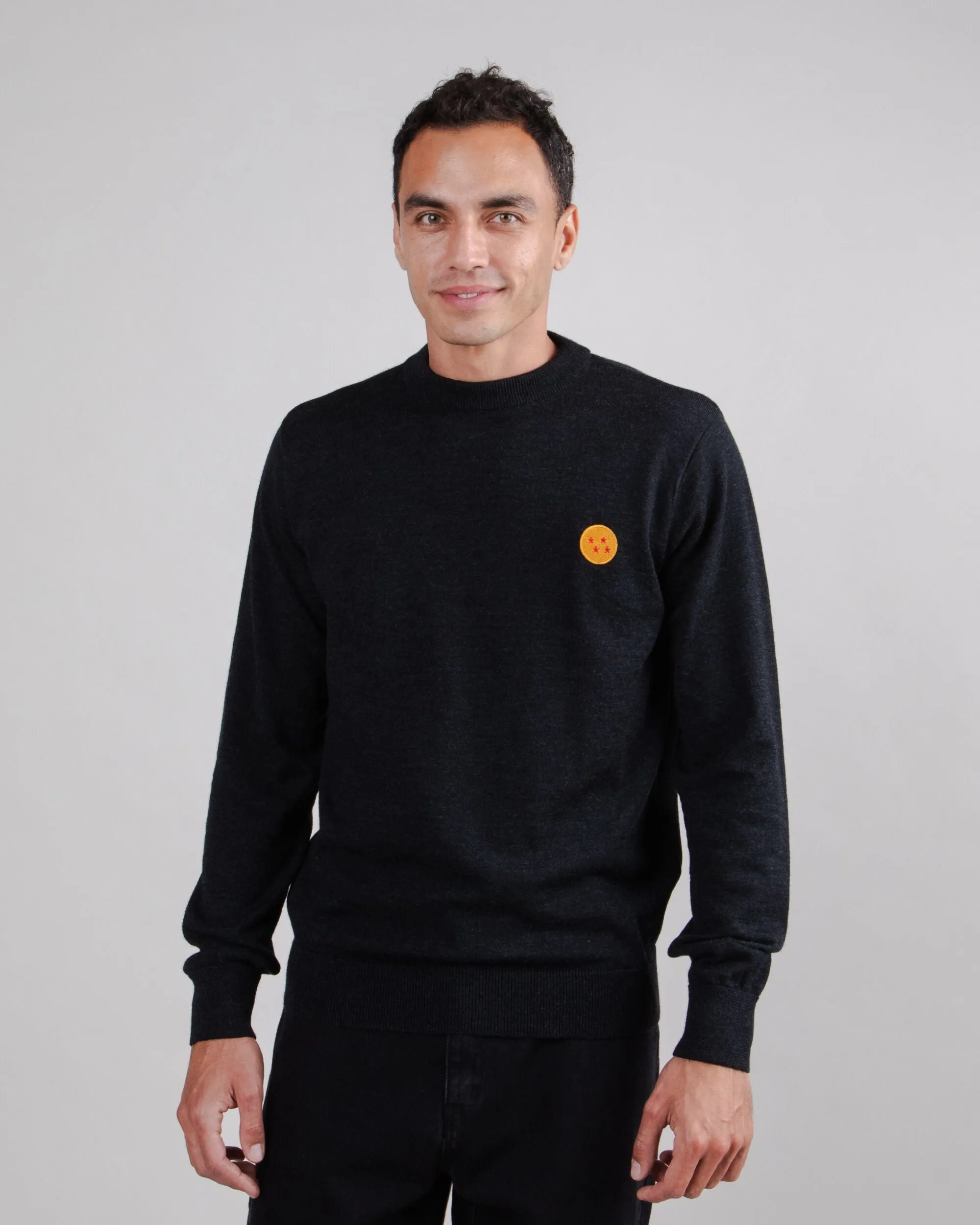 Dragon Ball 4 Stars Wool Sweater Black