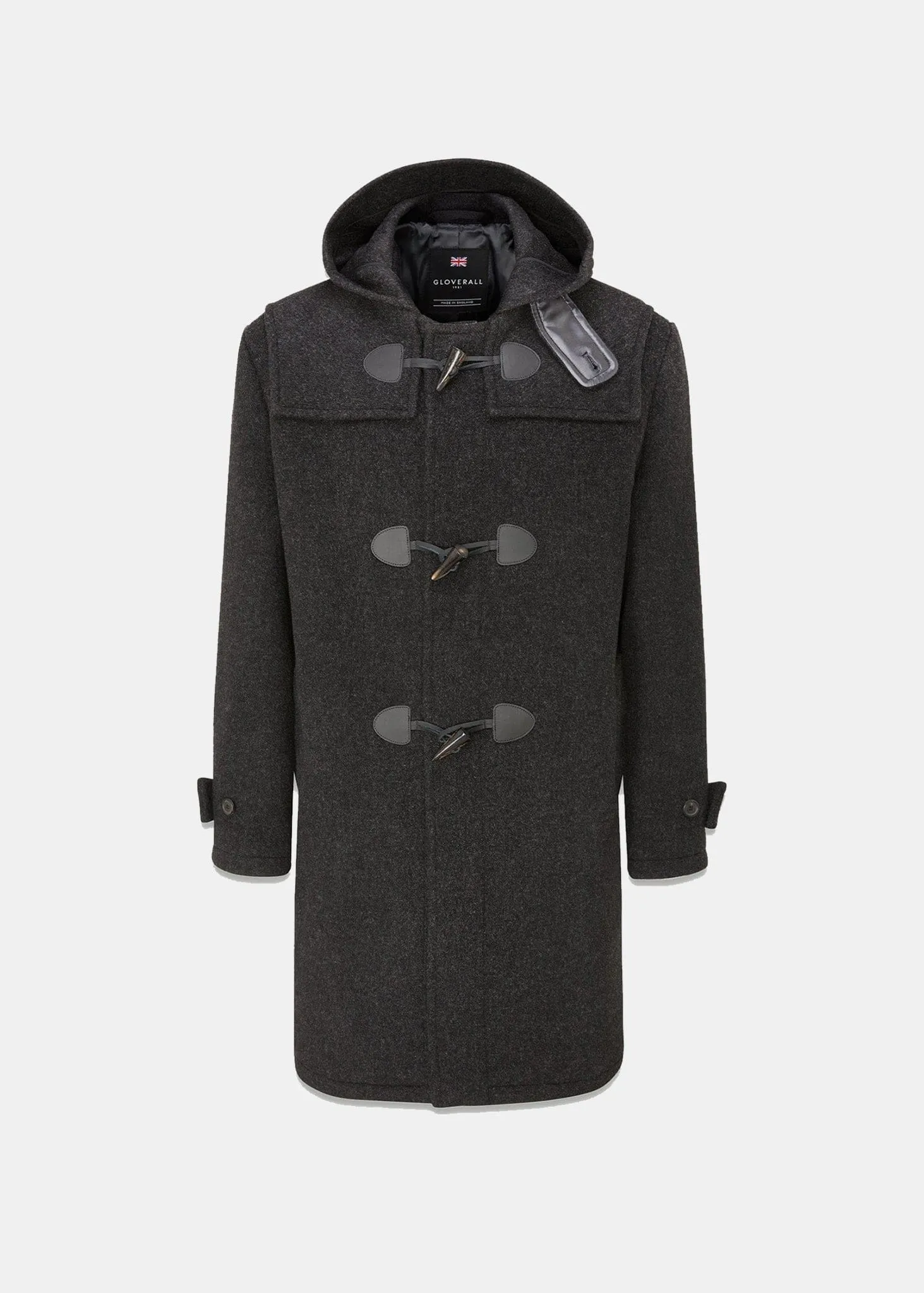 Drake Duffle Coat Charcoal