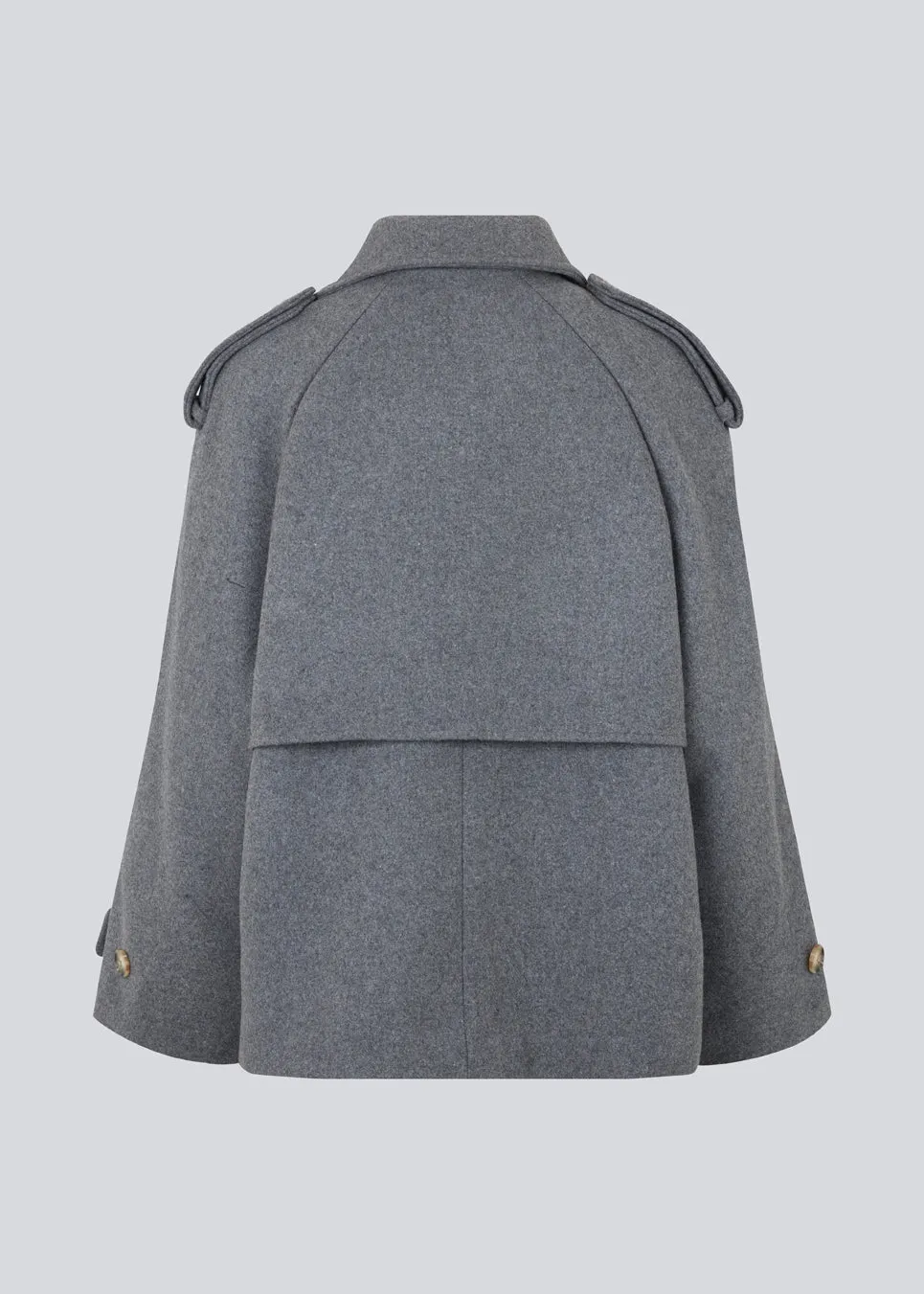 EsmundMD jacket - Dark Grey Melange