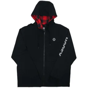 Final Sale   Hooey Zed Black Full Zip Hoody