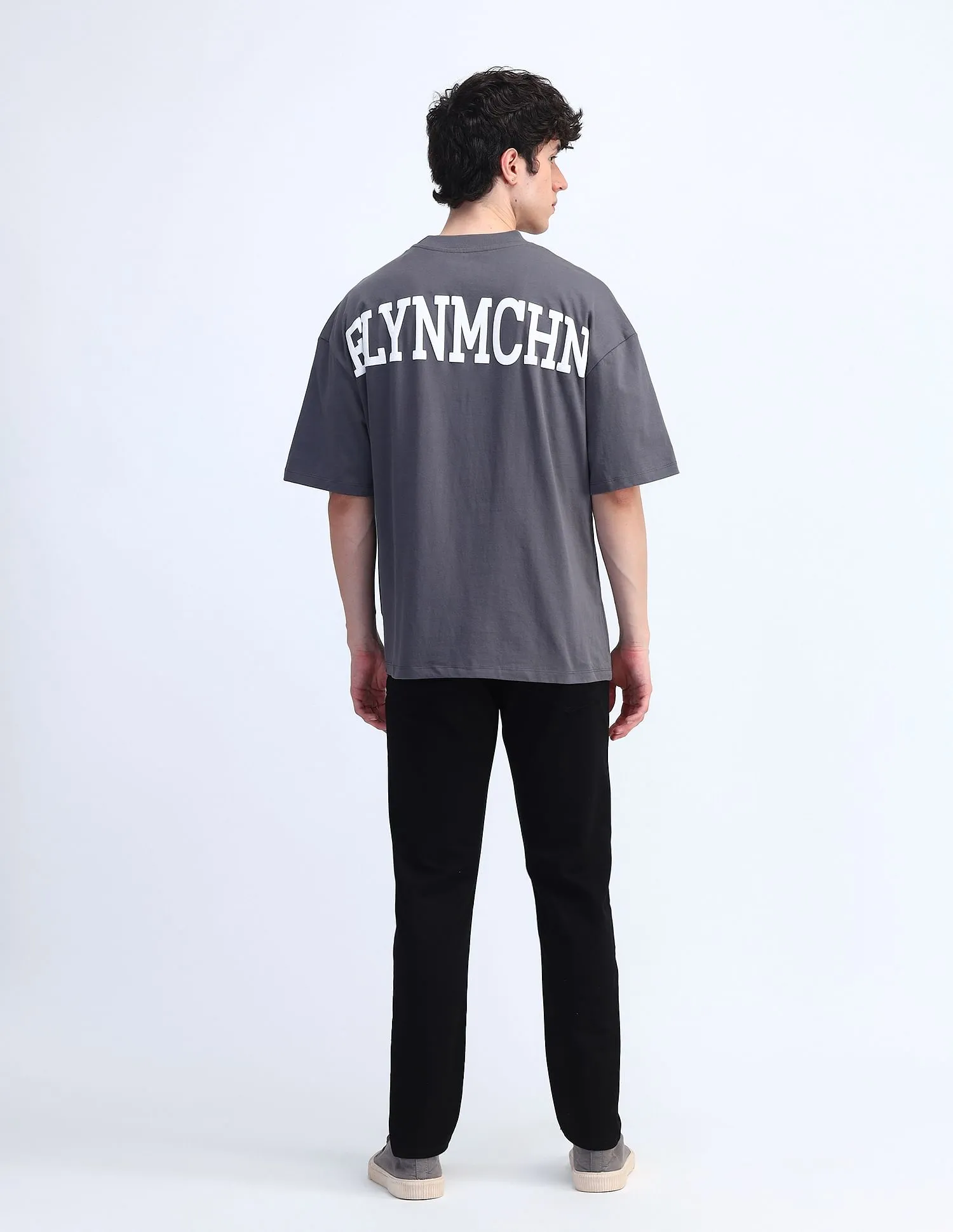 Flying Machine Mid Rise Slash Slim Tapered Fit Jeans