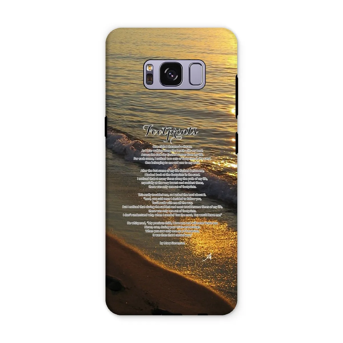 Footprints Amanya Design Tough Phone Case