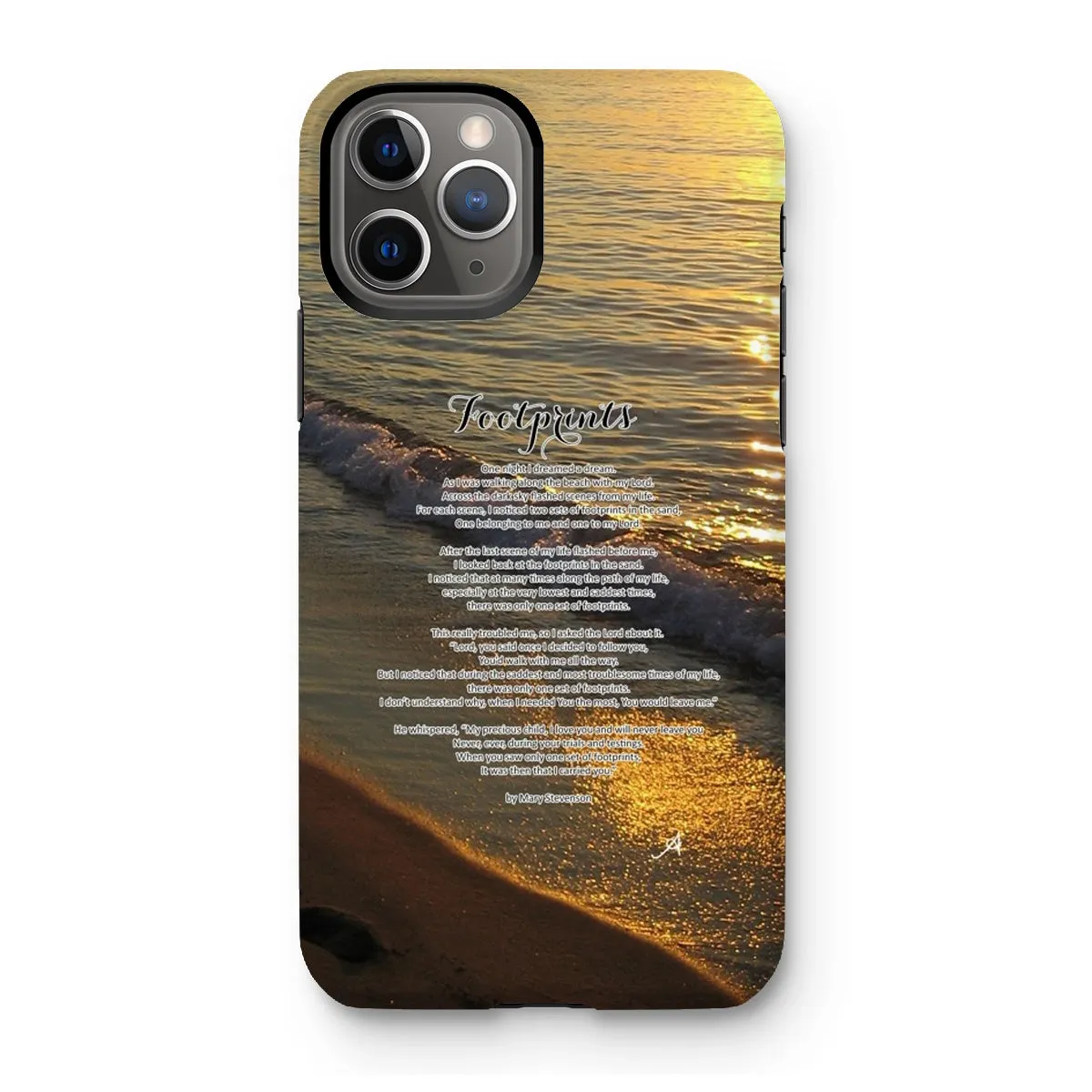 Footprints Amanya Design Tough Phone Case