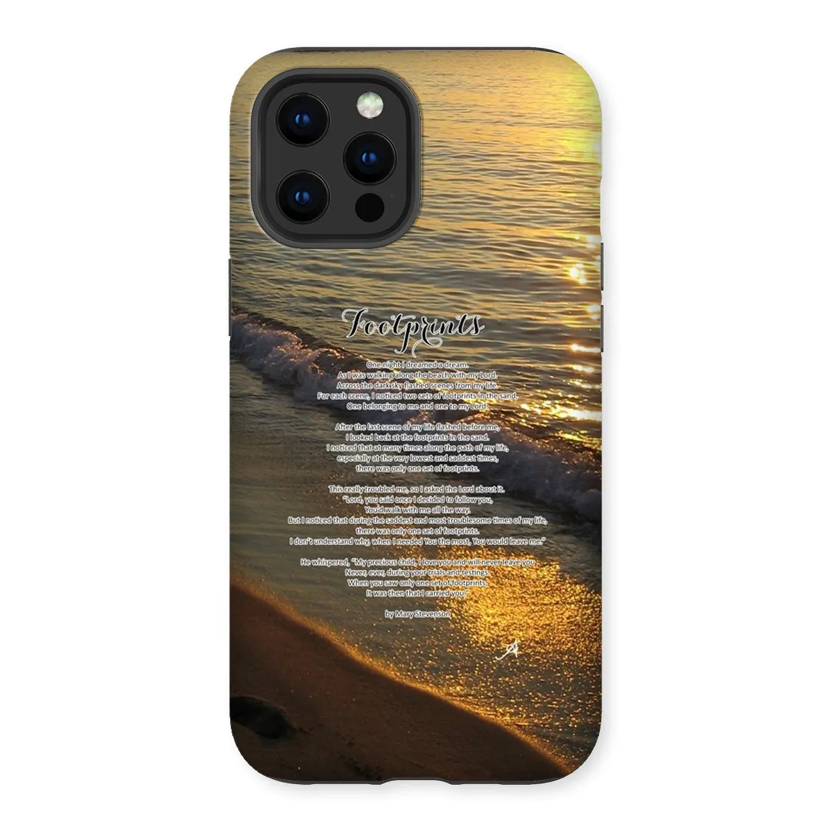 Footprints Amanya Design Tough Phone Case