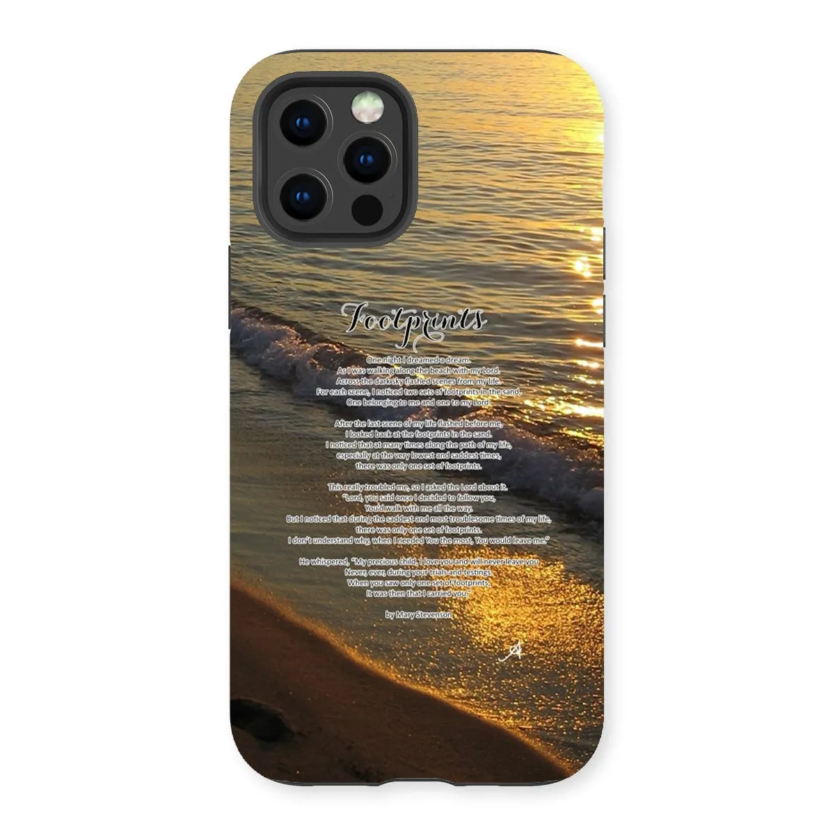 Footprints Amanya Design Tough Phone Case