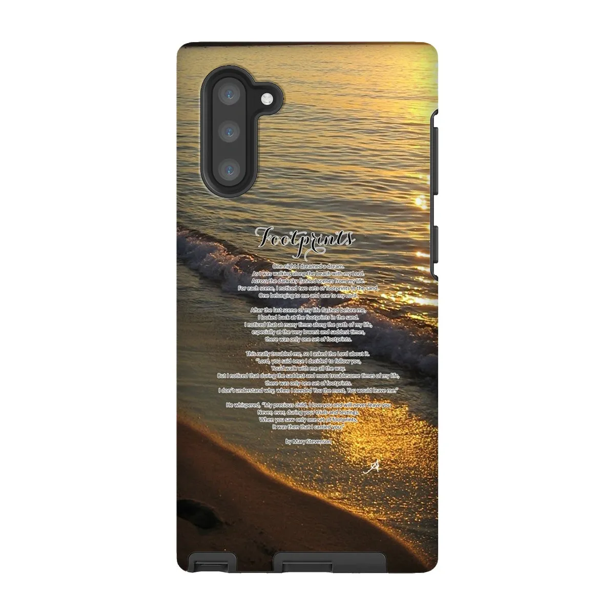 Footprints Amanya Design Tough Phone Case