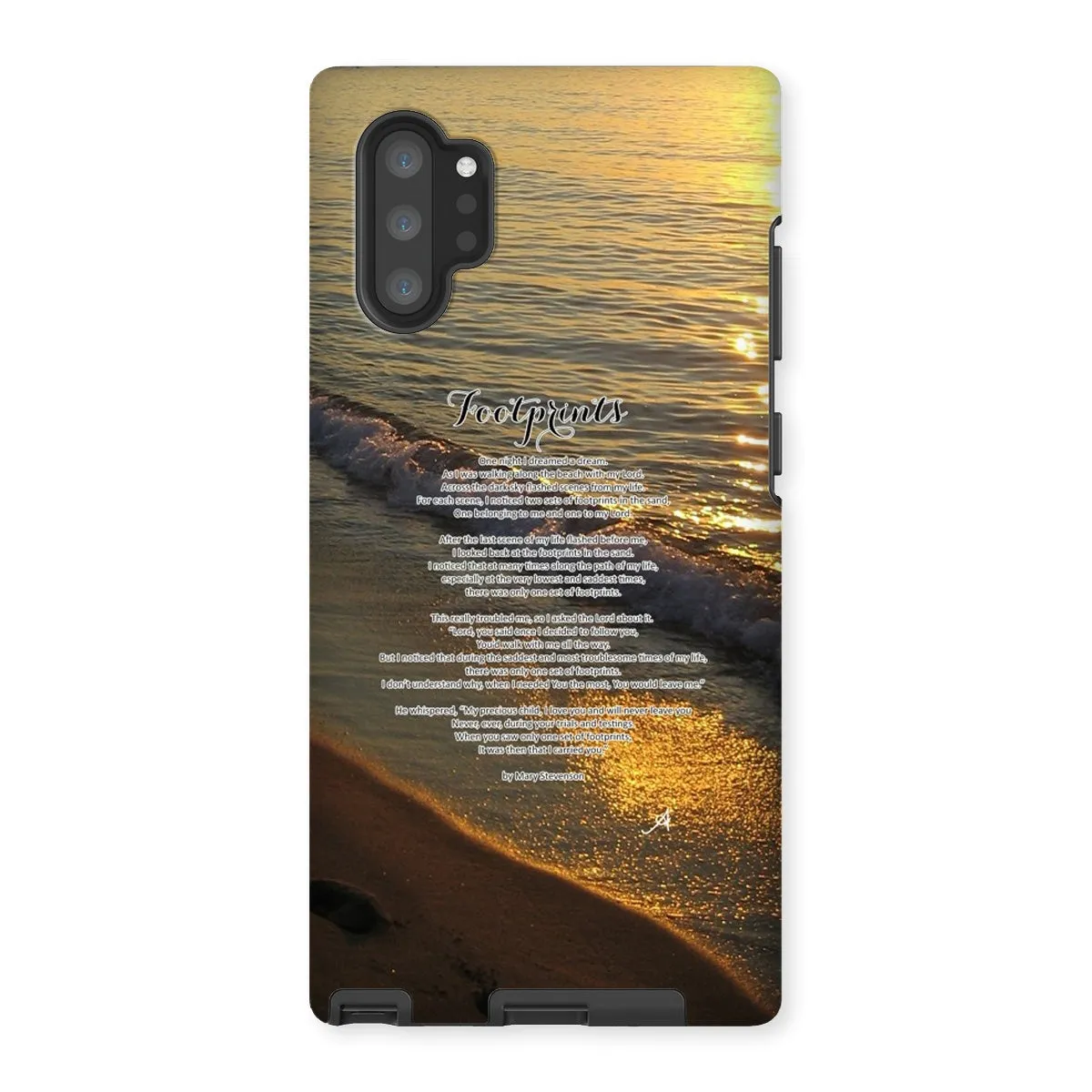 Footprints Amanya Design Tough Phone Case