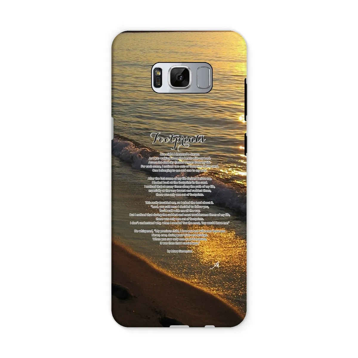 Footprints Amanya Design Tough Phone Case