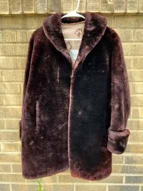 Fur Coat - Brown 