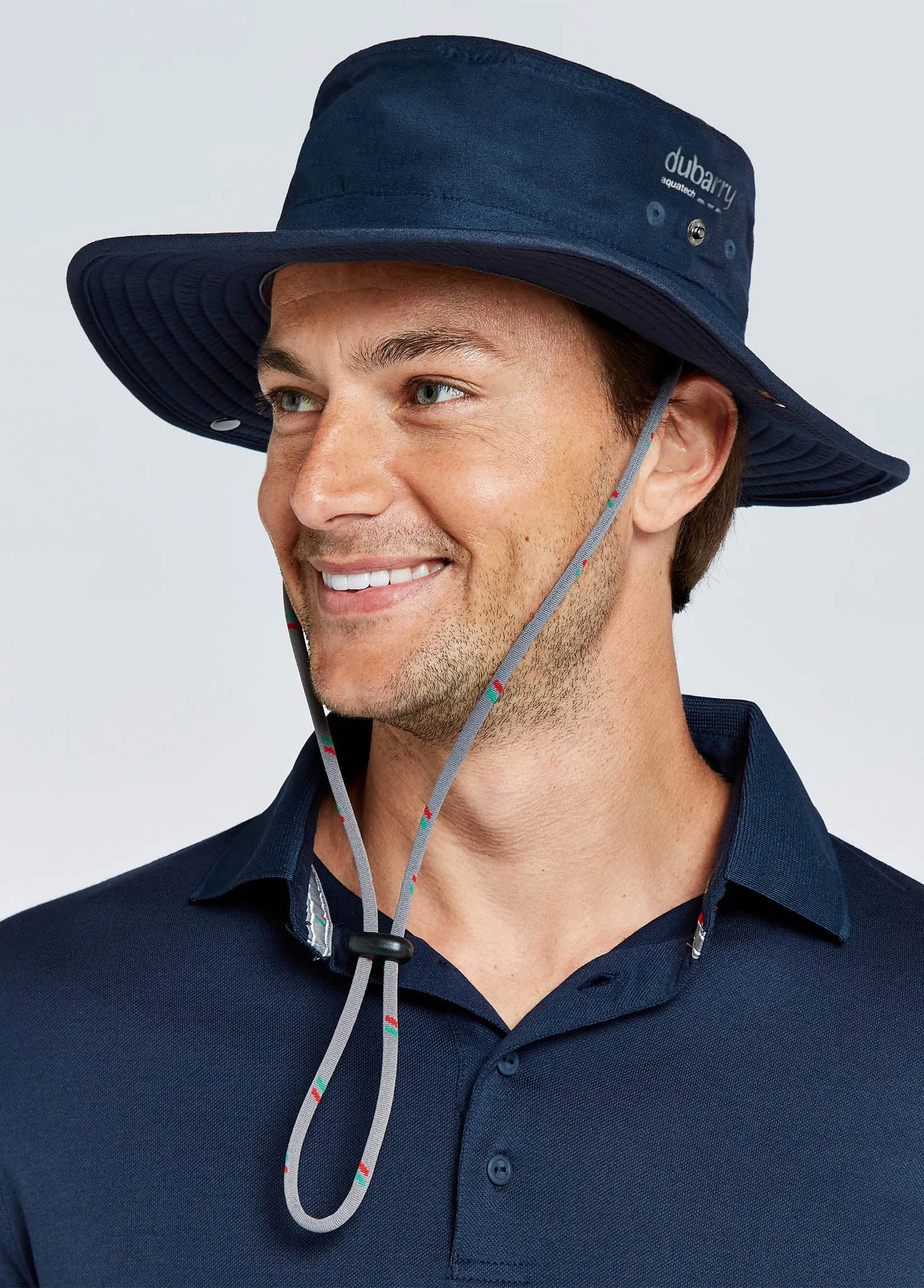 Genoa Brimmed Sun Hat - Navy