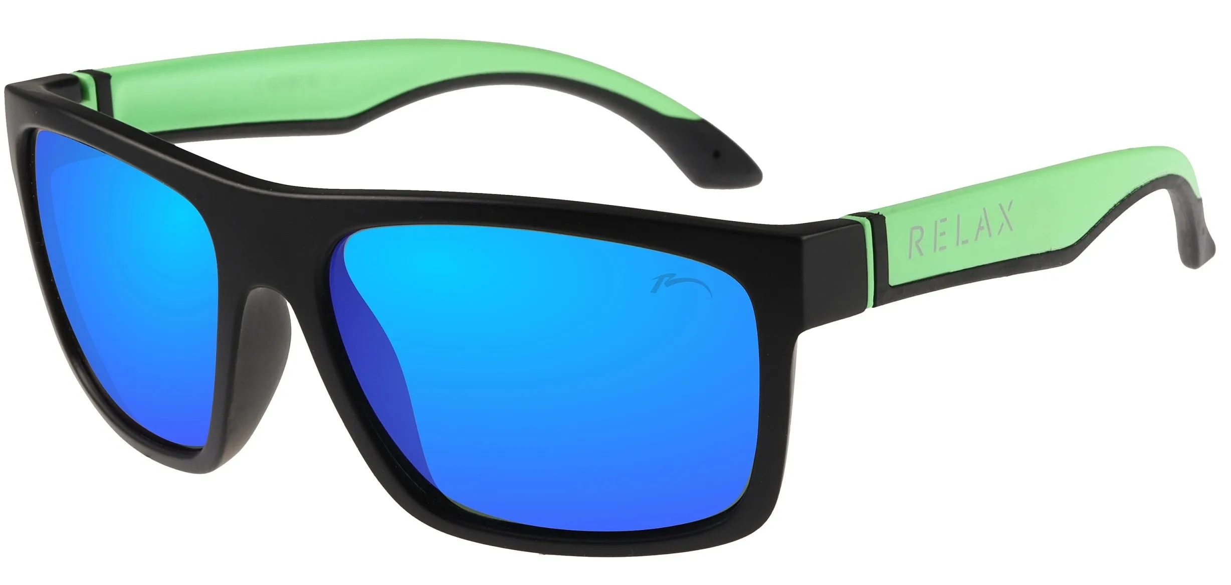 glasses Relax Wagga - R2355A/Matte Black/Neon Green/Grey/Aurora Platinum