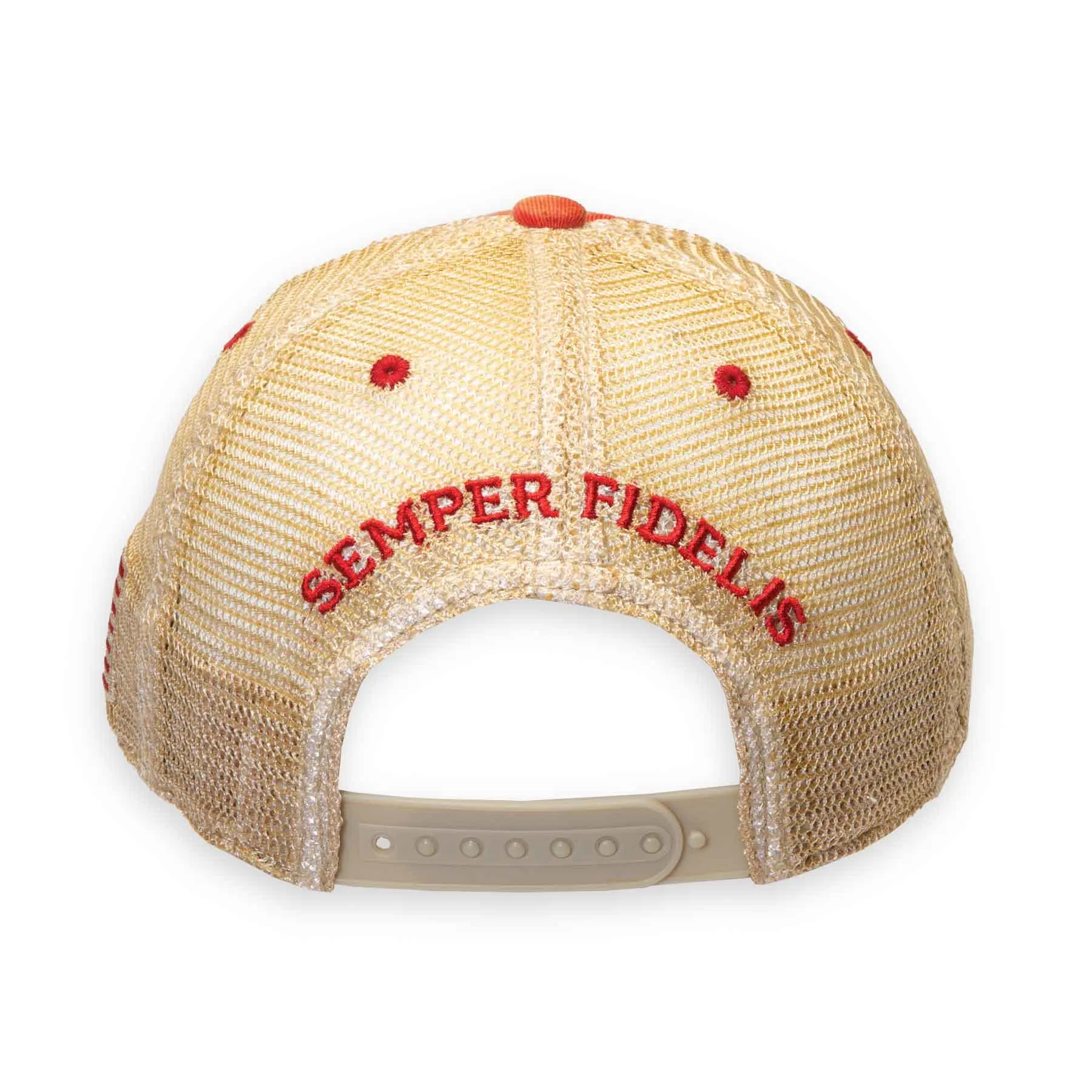 Grumpy Old Marine Hat – Red & Gold