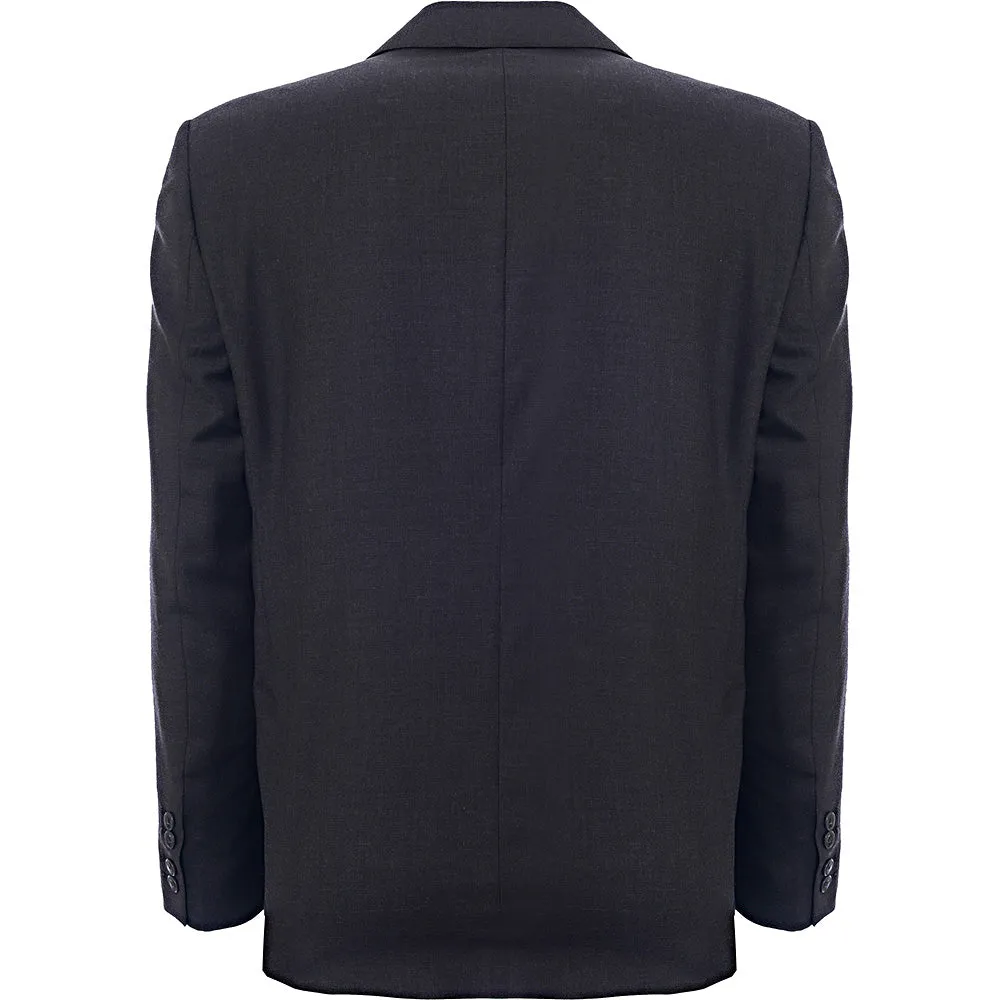 Hackett London Plain Wool Jacket in Grey