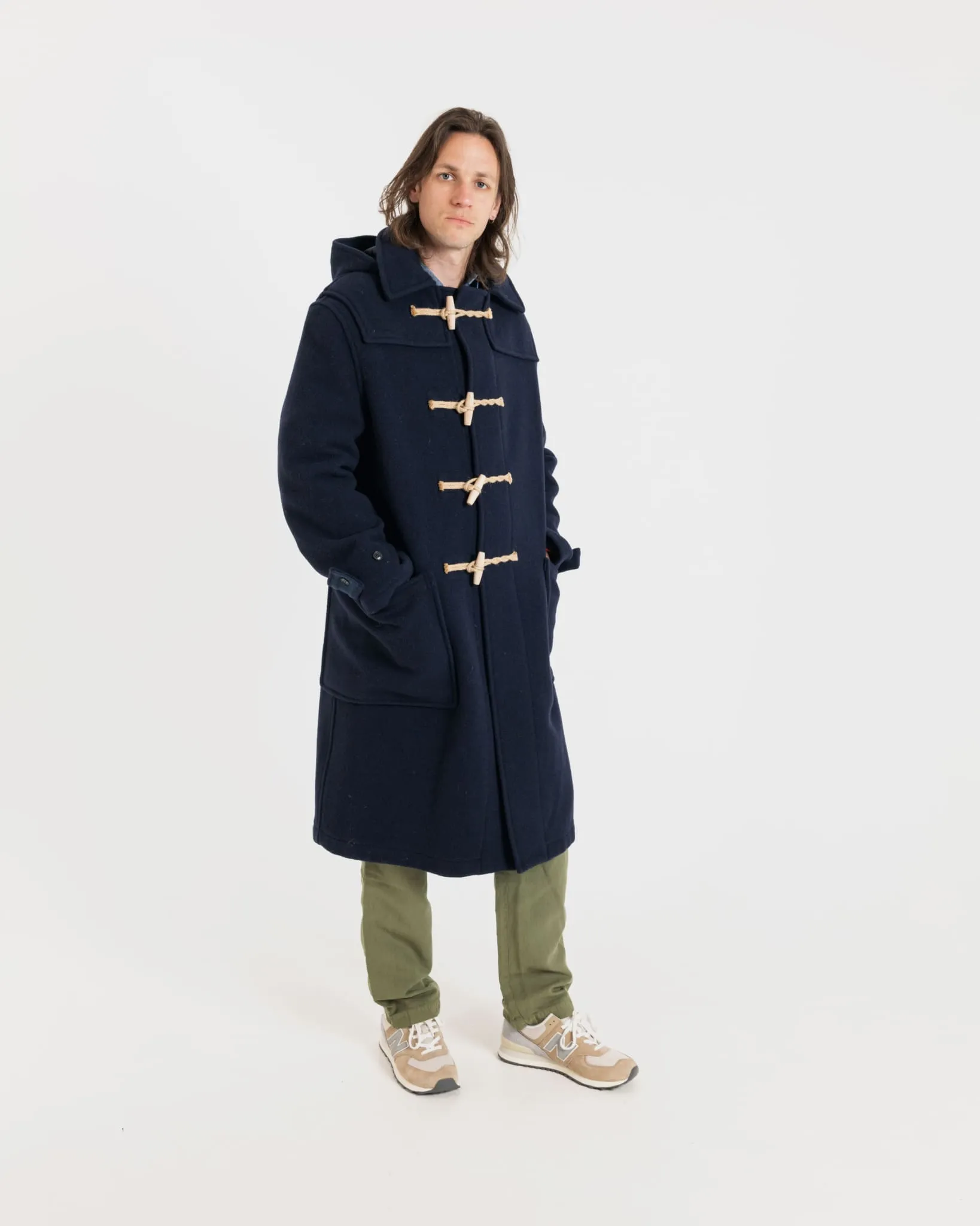 Harrison Duffle Coat Navy