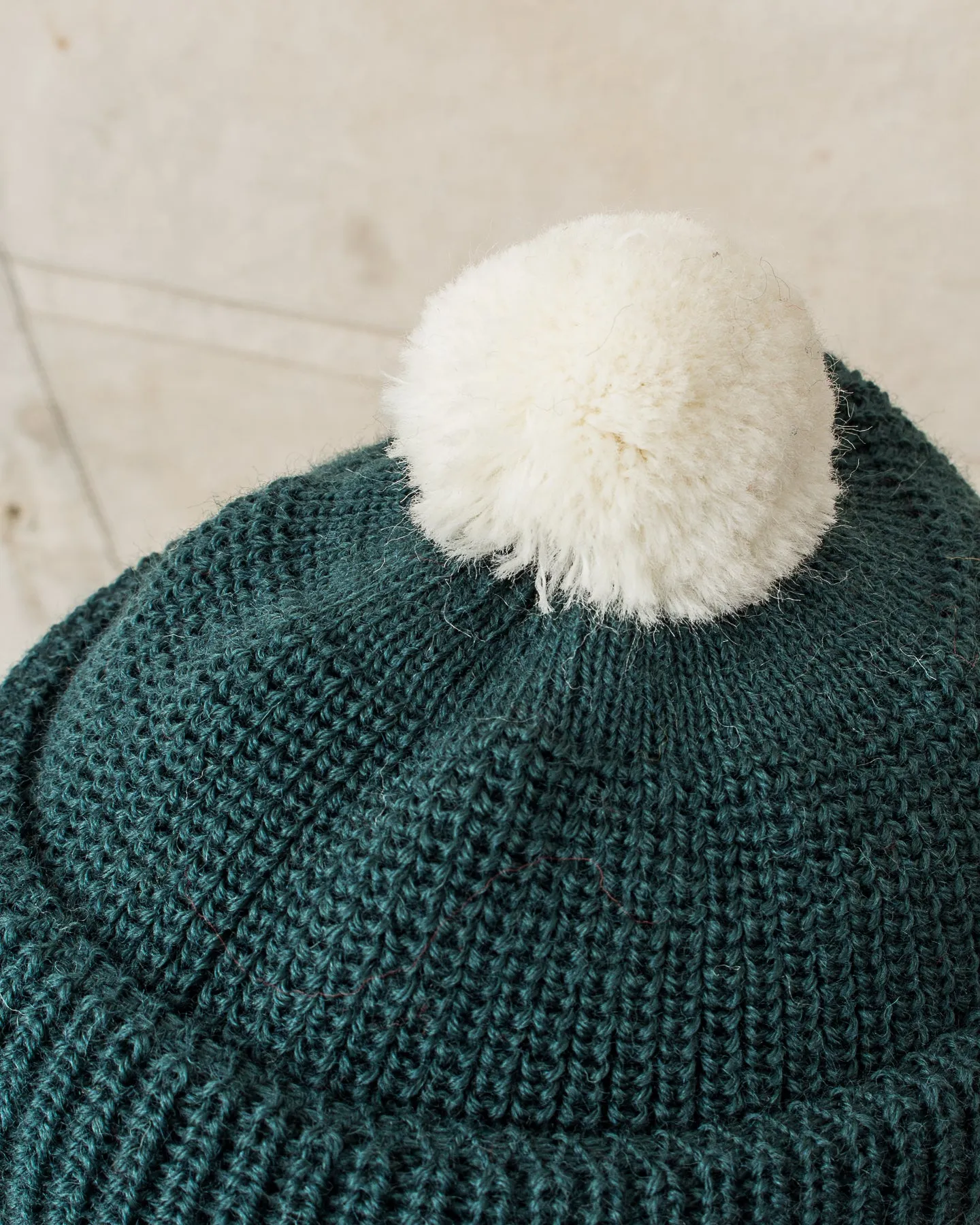 Heimat Mechanics Bobble Wool Hat Nordsee / Seashell