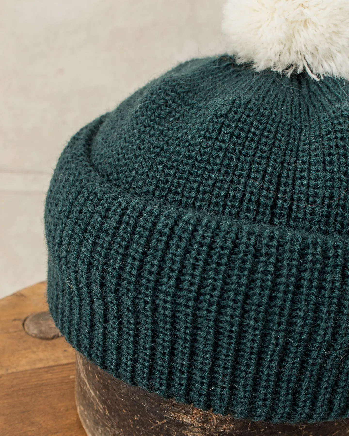 Heimat Mechanics Bobble Wool Hat Nordsee / Seashell