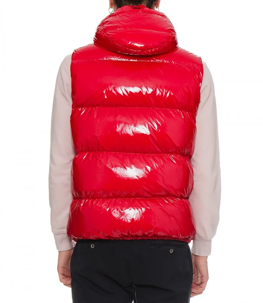 HERNOSLEEVELESS GLOSS JACKET