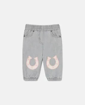 Horseshoe Appliqué Pants