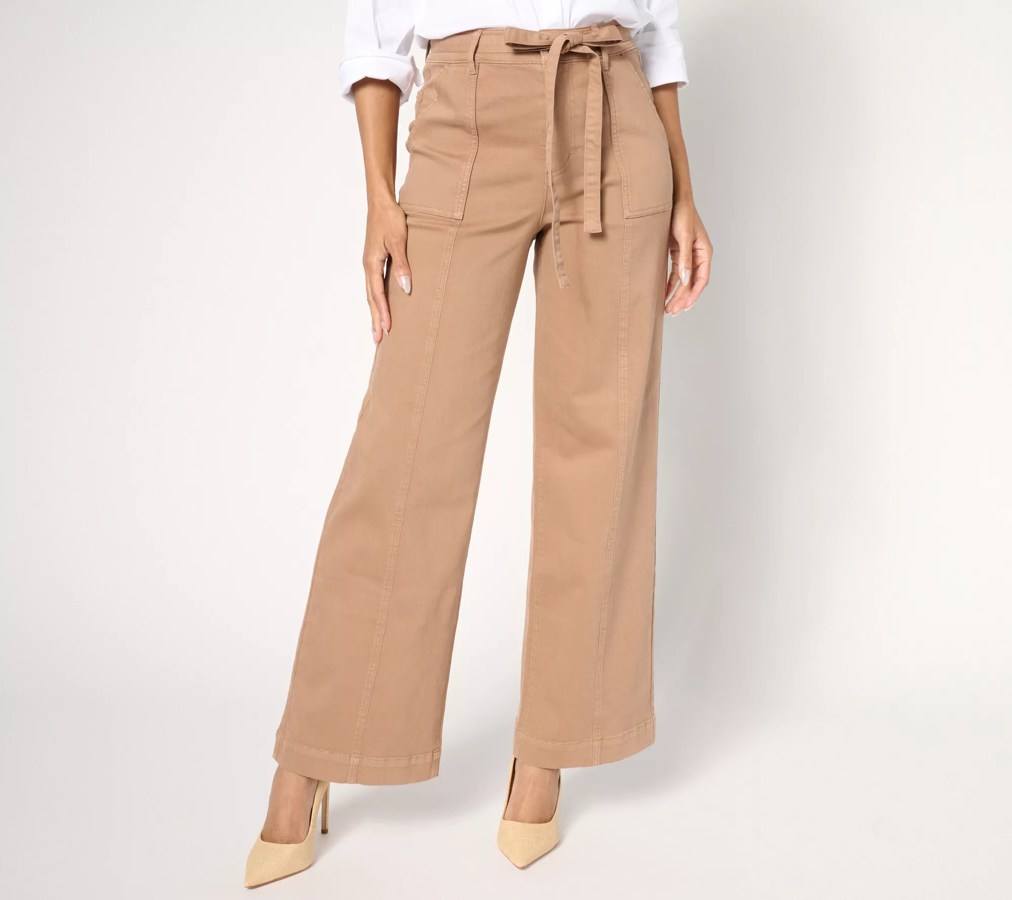 Isaac Mizrahi Live! Tall True Denim Color Trouser Jeans