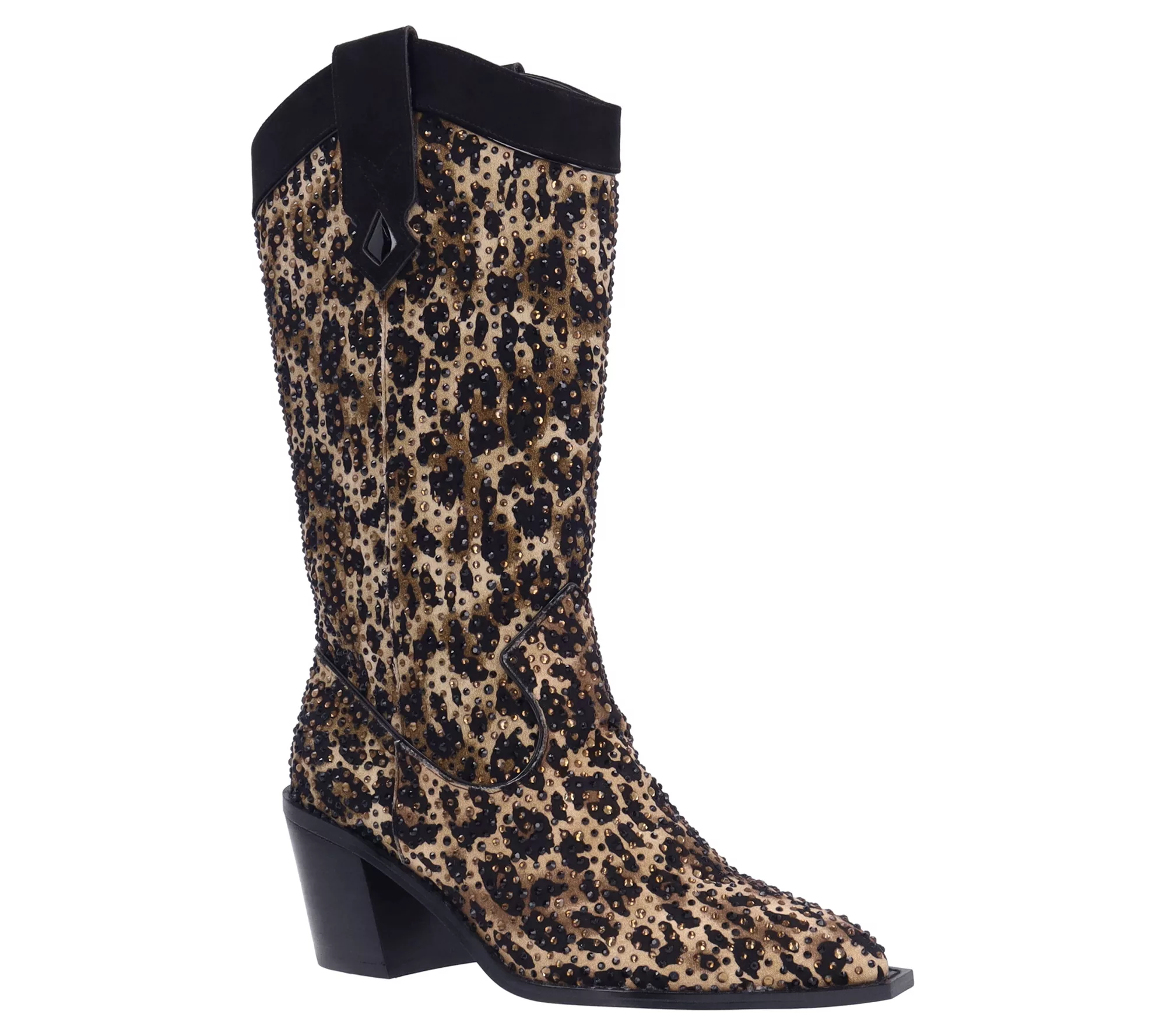 J. Renee' Cowboy Tall Shaft Boot - Laylani FauxSuede