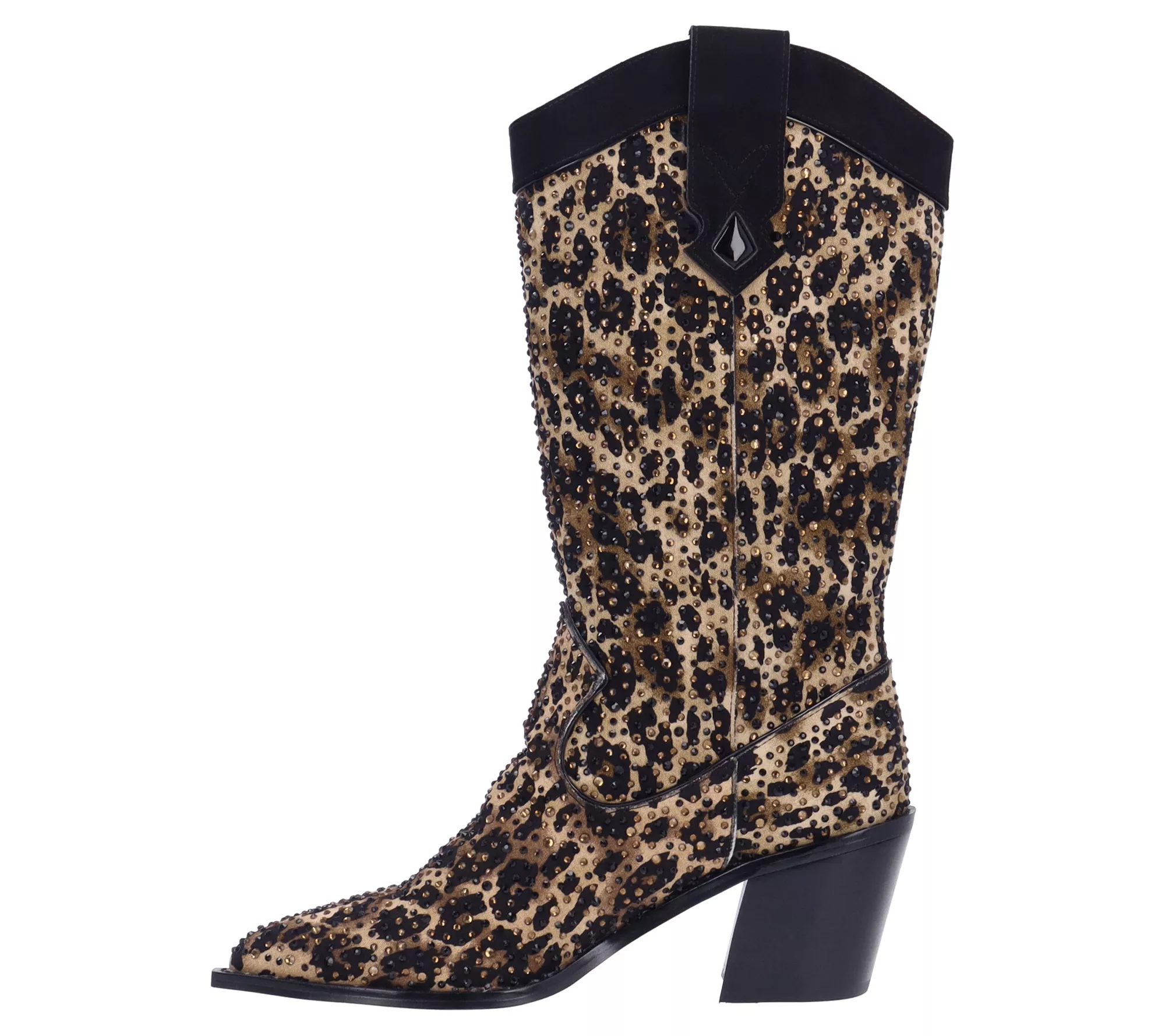 J. Renee' Cowboy Tall Shaft Boot - Laylani FauxSuede