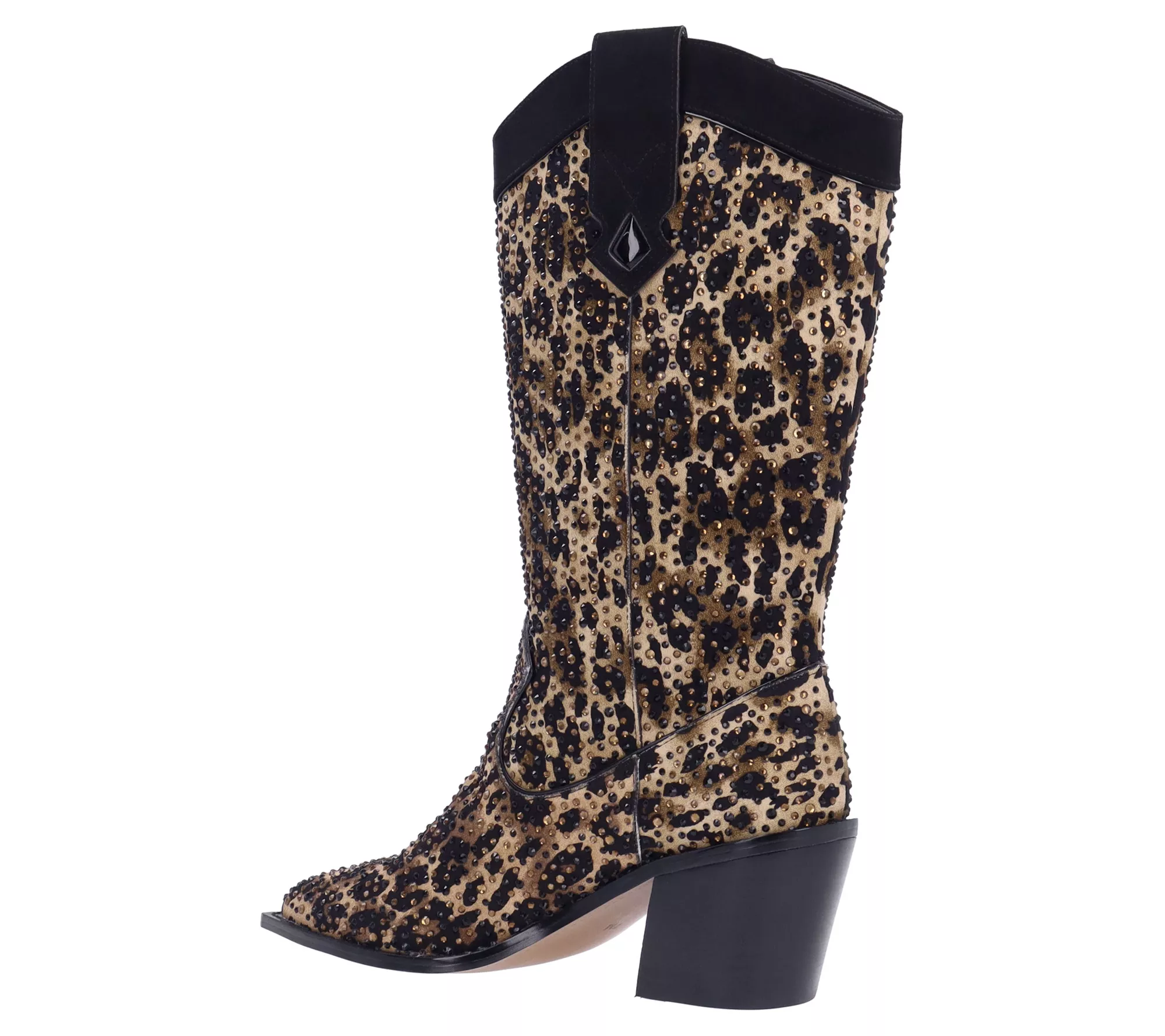 J. Renee' Cowboy Tall Shaft Boot - Laylani FauxSuede