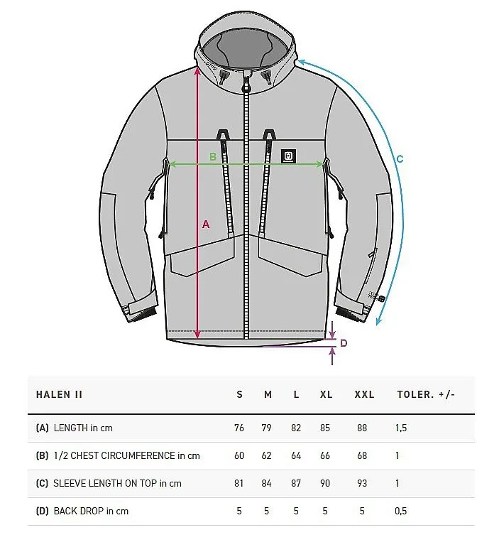 jacket Horsefeathers Halen II Insulated - Storm Gray - men´s