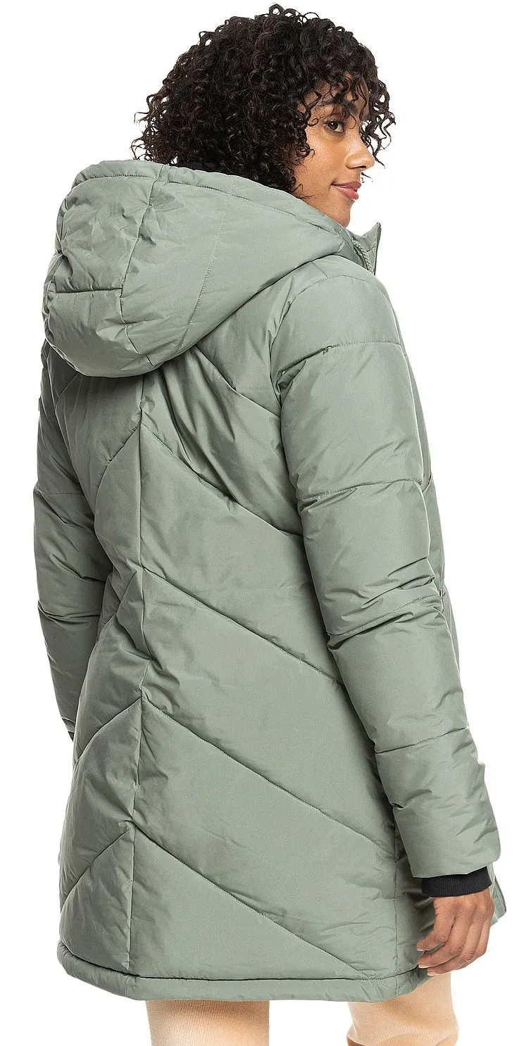 jacket Roxy Better Weather - GZC0/Agave Green - women´s