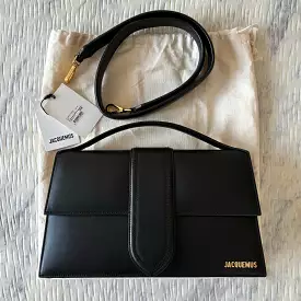 Jacquemus Black Leather Le Bambinou w/ Strap