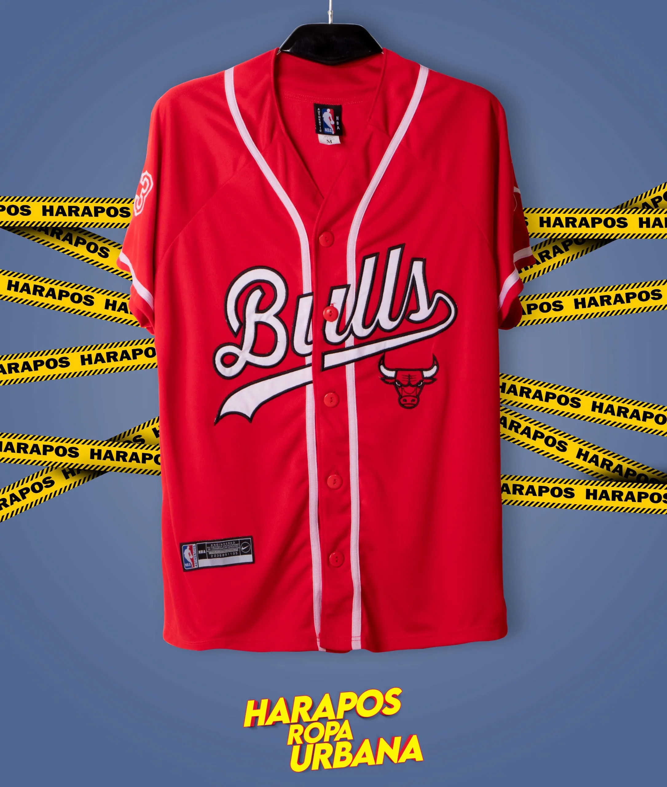 Jersey Chicago Bulls roja