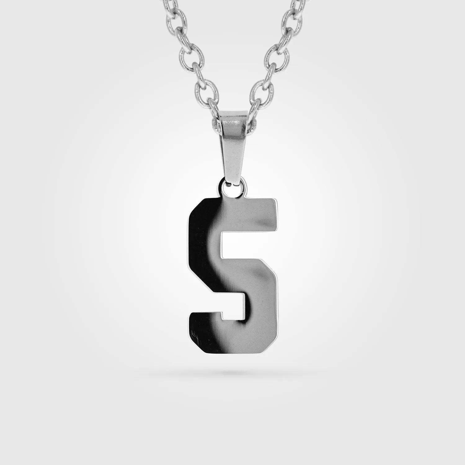 Jersey Number Necklace | Stainless Steel