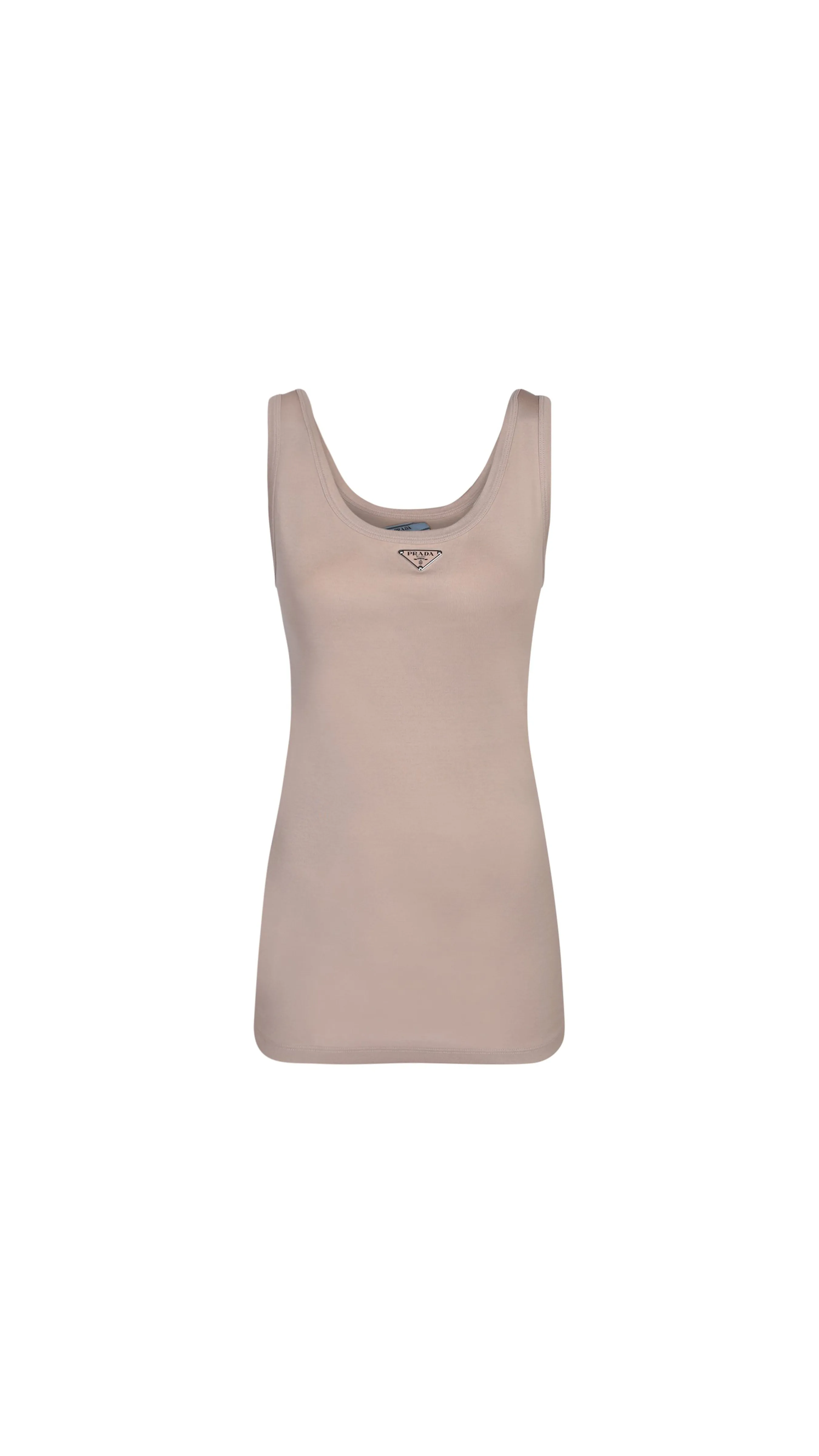 Jersey Tank Top - Khaki