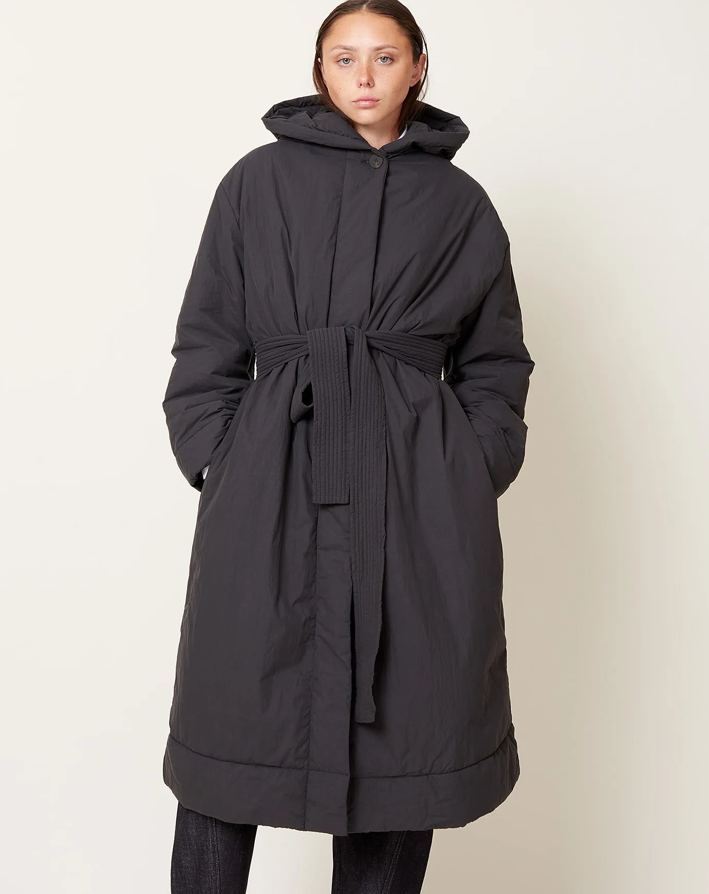 Kariba Padded Coat in Black