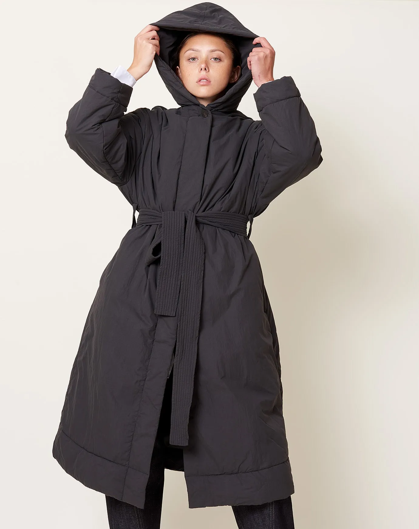 Kariba Padded Coat in Black