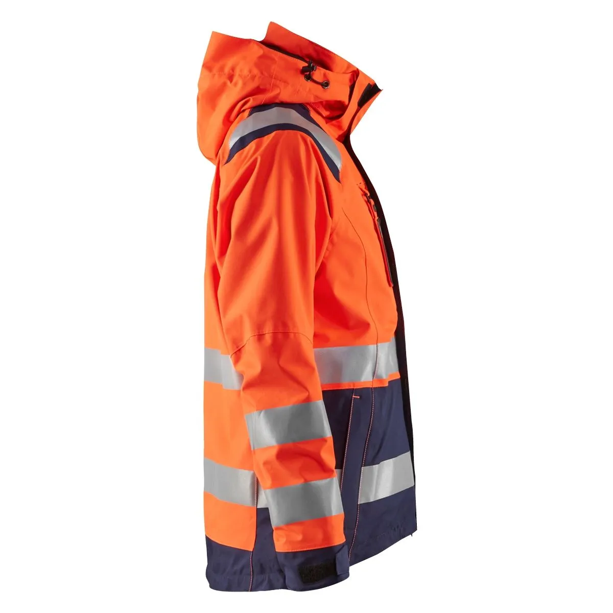 Ladies High Vis Shell Jacket 4904 High Vis Geel/Zwart - Blåkläd