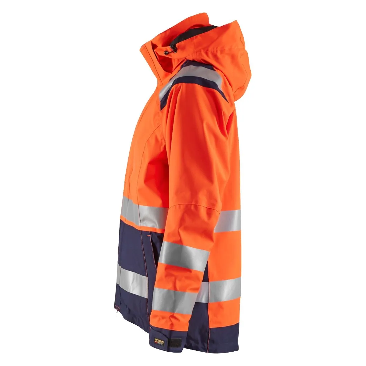 Ladies High Vis Shell Jacket 4904 High Vis Geel/Zwart - Blåkläd