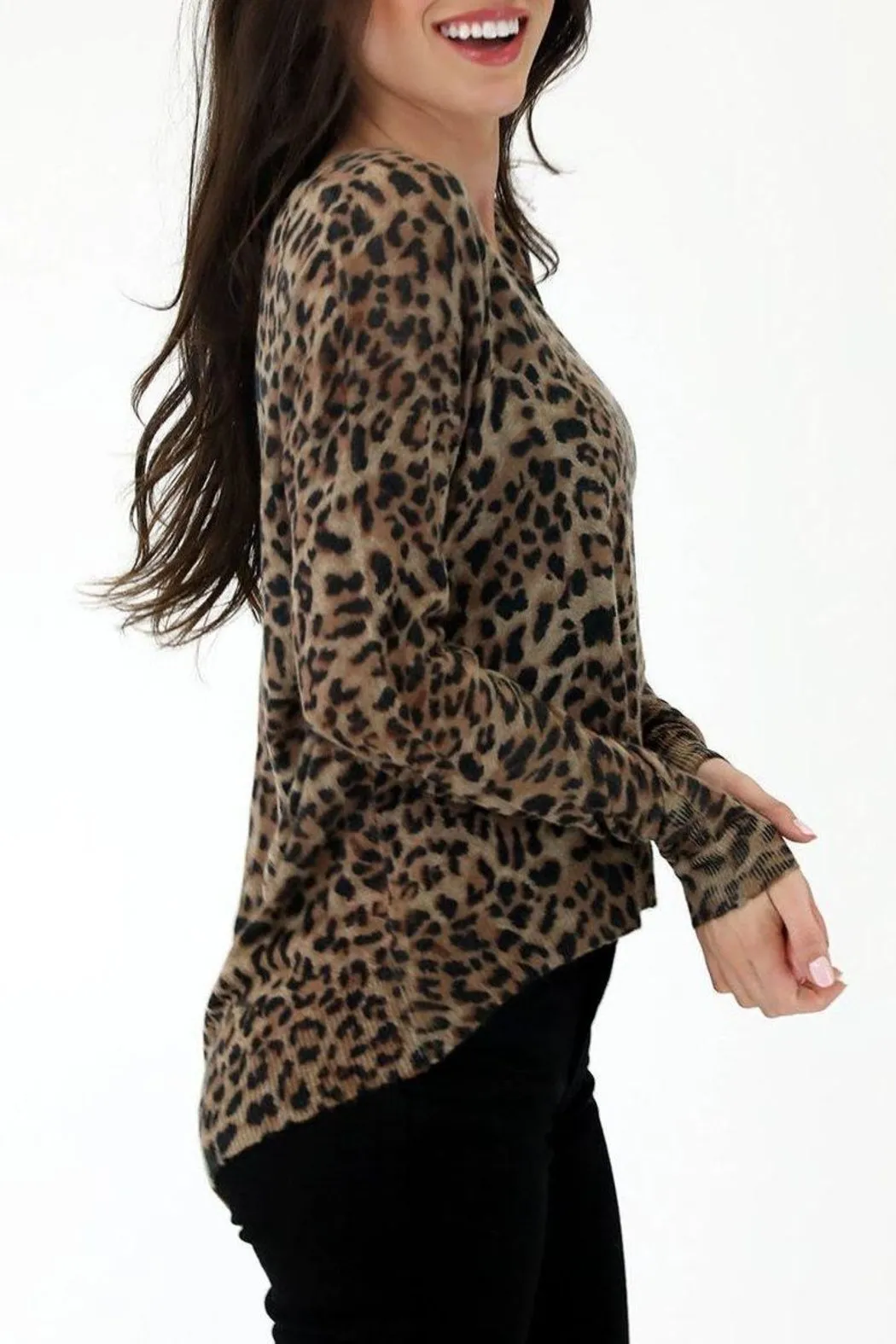 Lala Leopard Sweater