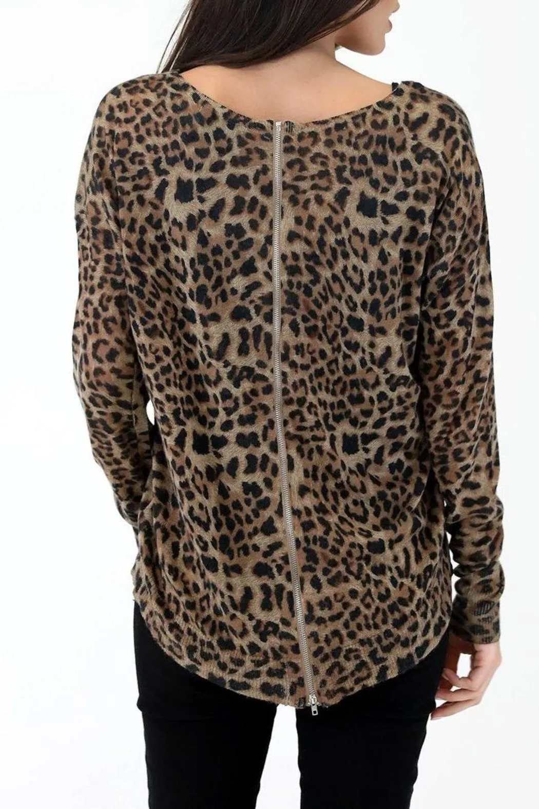 Lala Leopard Sweater