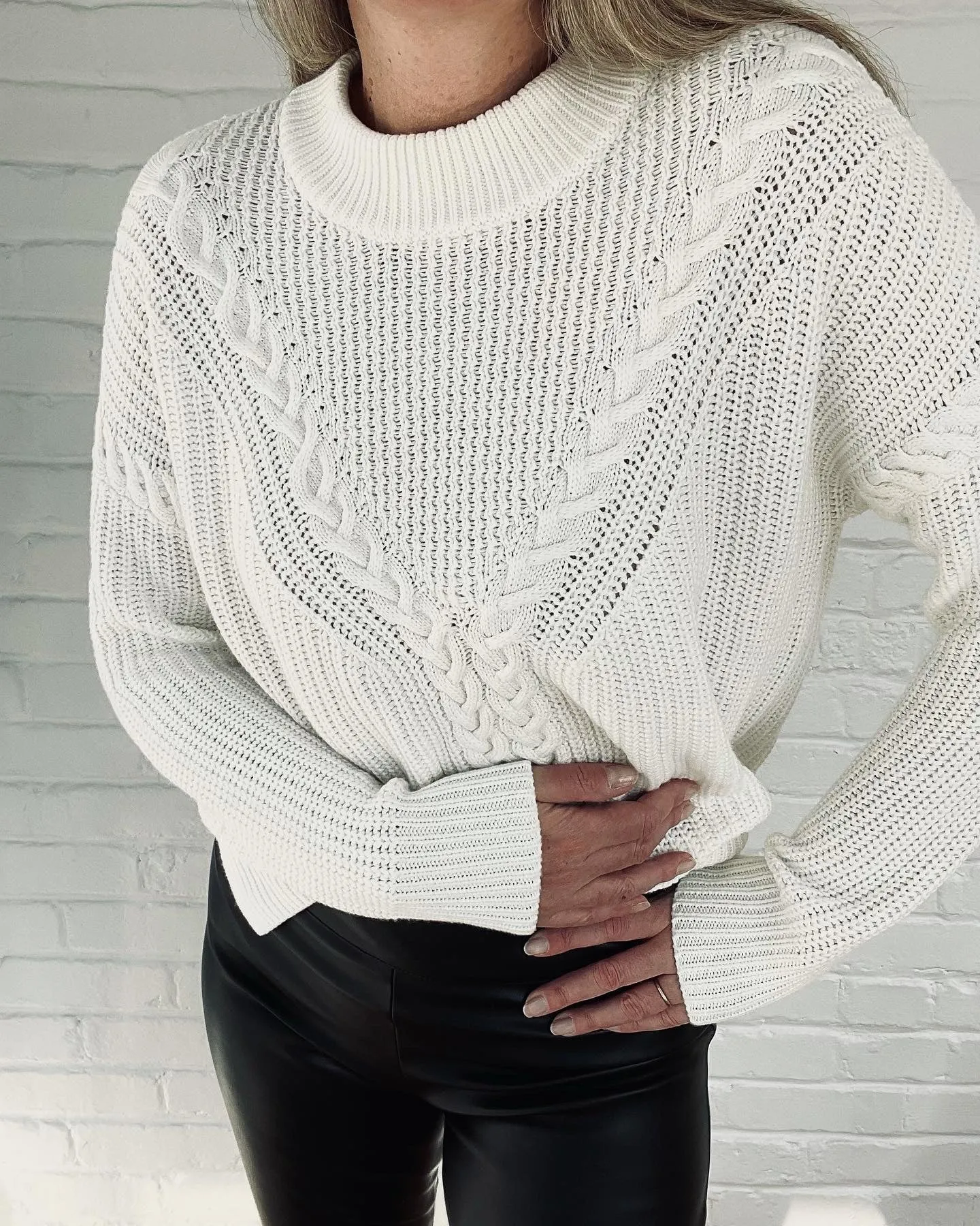 Lele de Baltzac Kokino Sweater (Eggshell)