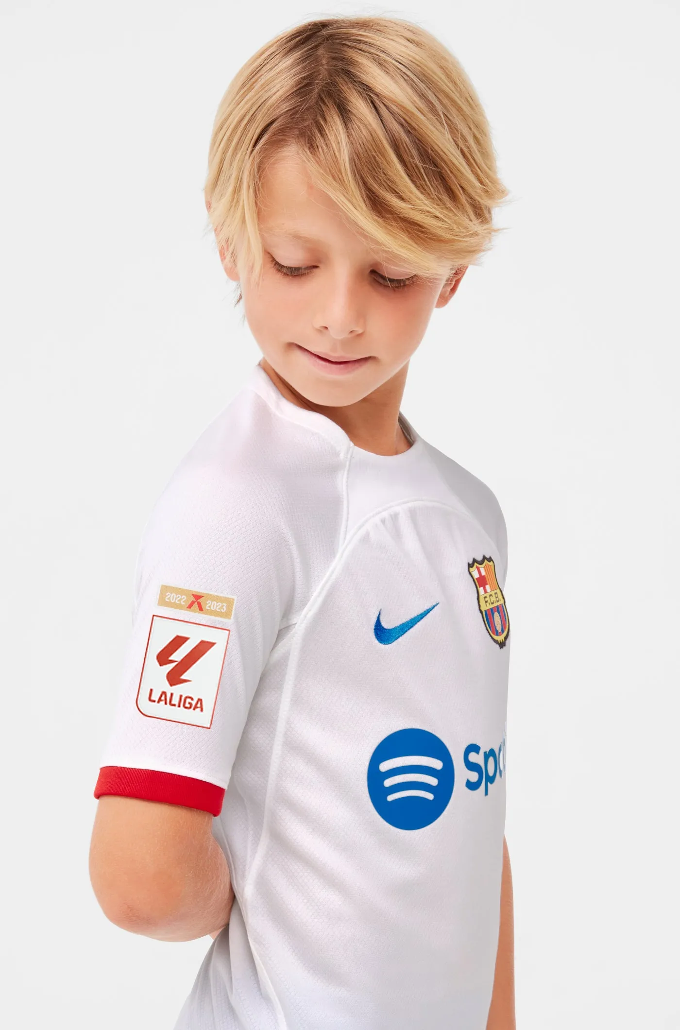 LFP  FC Barcelona away shirt 23/24 – Junior  - CUBARS