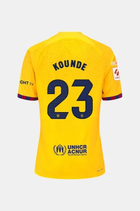 LFP FC Barcelona fourth shirt 23/24 Player’s Edition  - KOUNDE