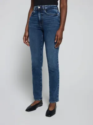 Light Wash Skye Straight Leg Jeans | Women | George at ASDA