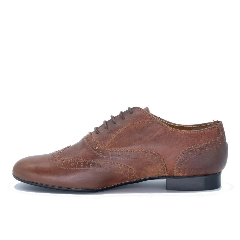 Lisa Conti Oxfords Leather Tan (8311)