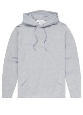 Loopback Overhead Hoody - Grey Melange