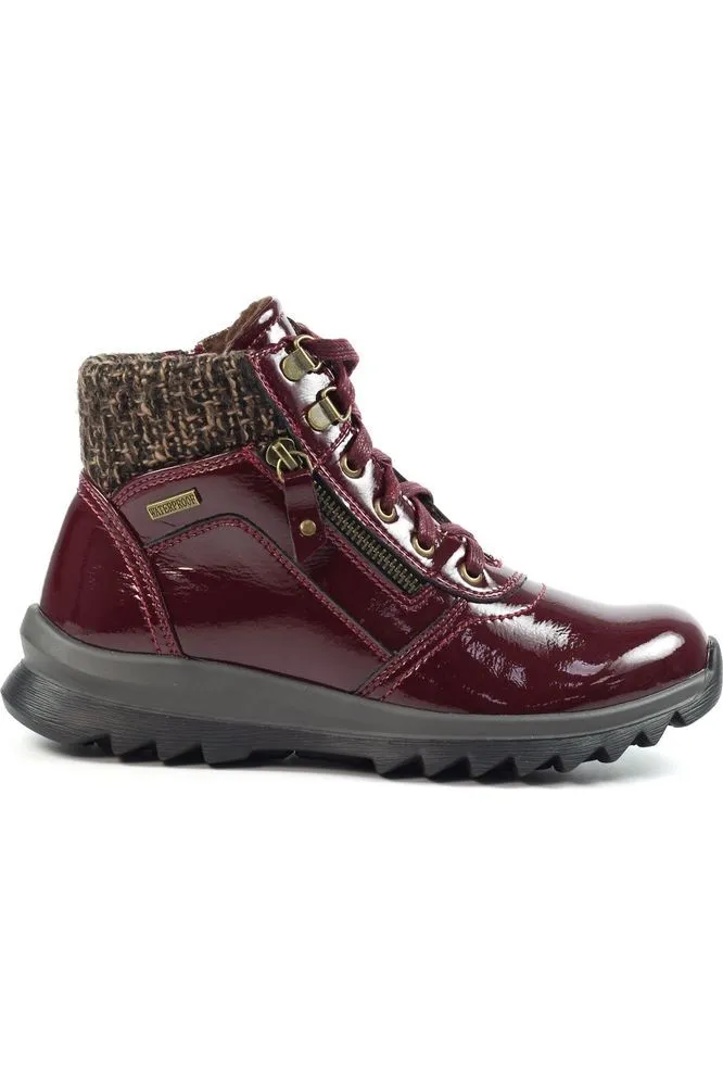 Lunar Psyche Burgundy Waterproof Boot GLB135