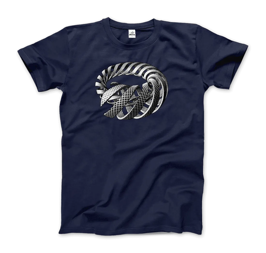 MC Escher Spirals Art T-Shirt