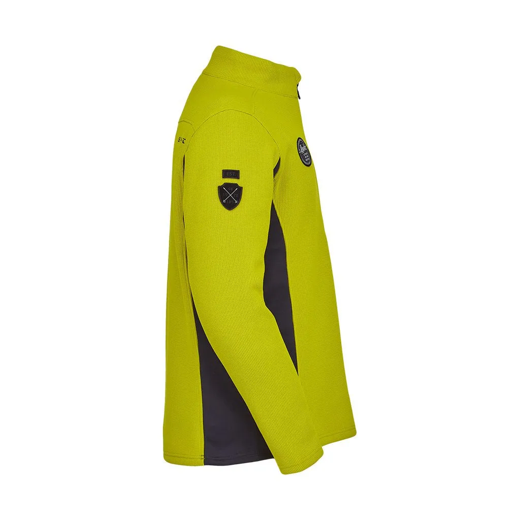 Mens Bandit Wengen Half Zip - Citron (2021)