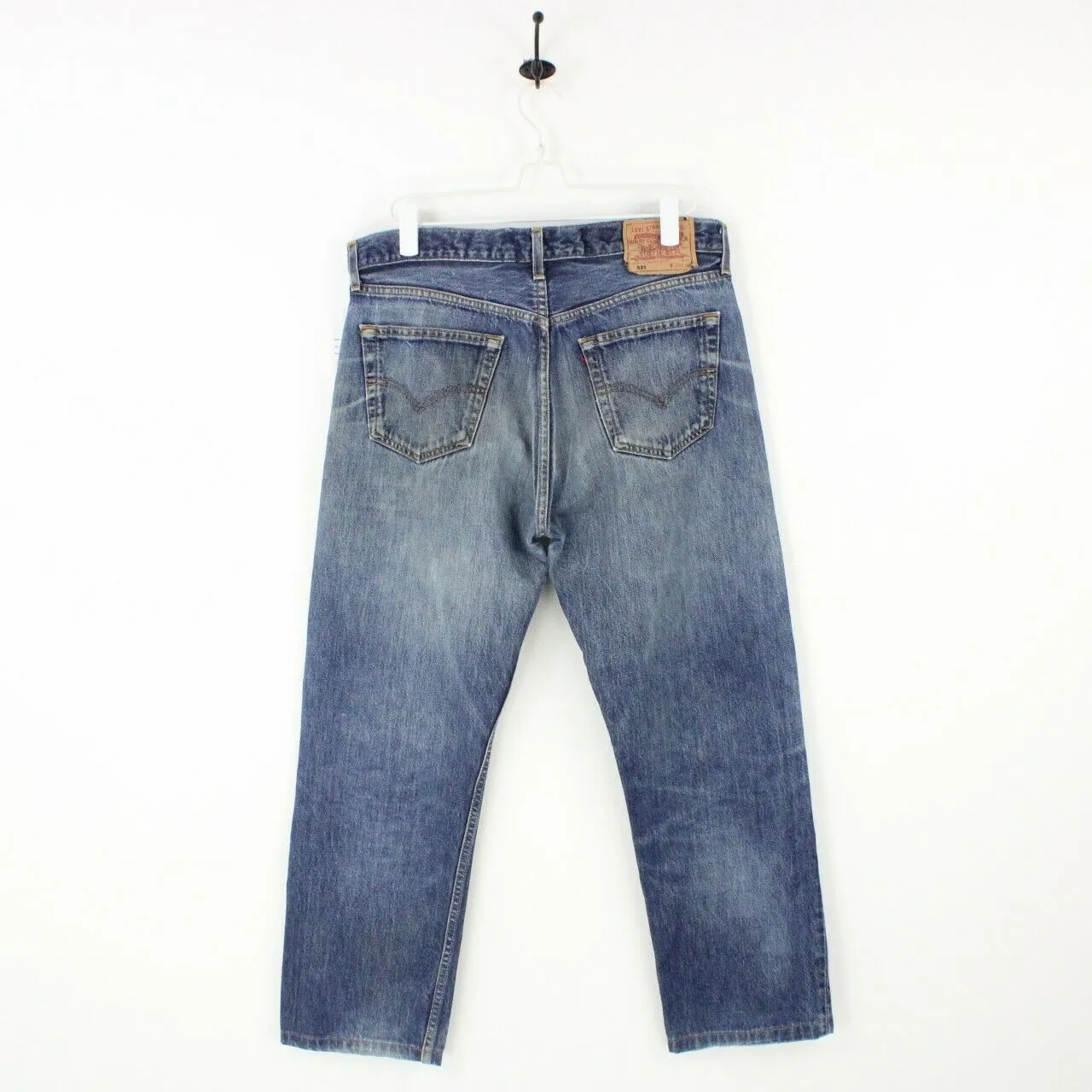 Mens LEVIS 501 Jeans Mid Blue | W36 L28