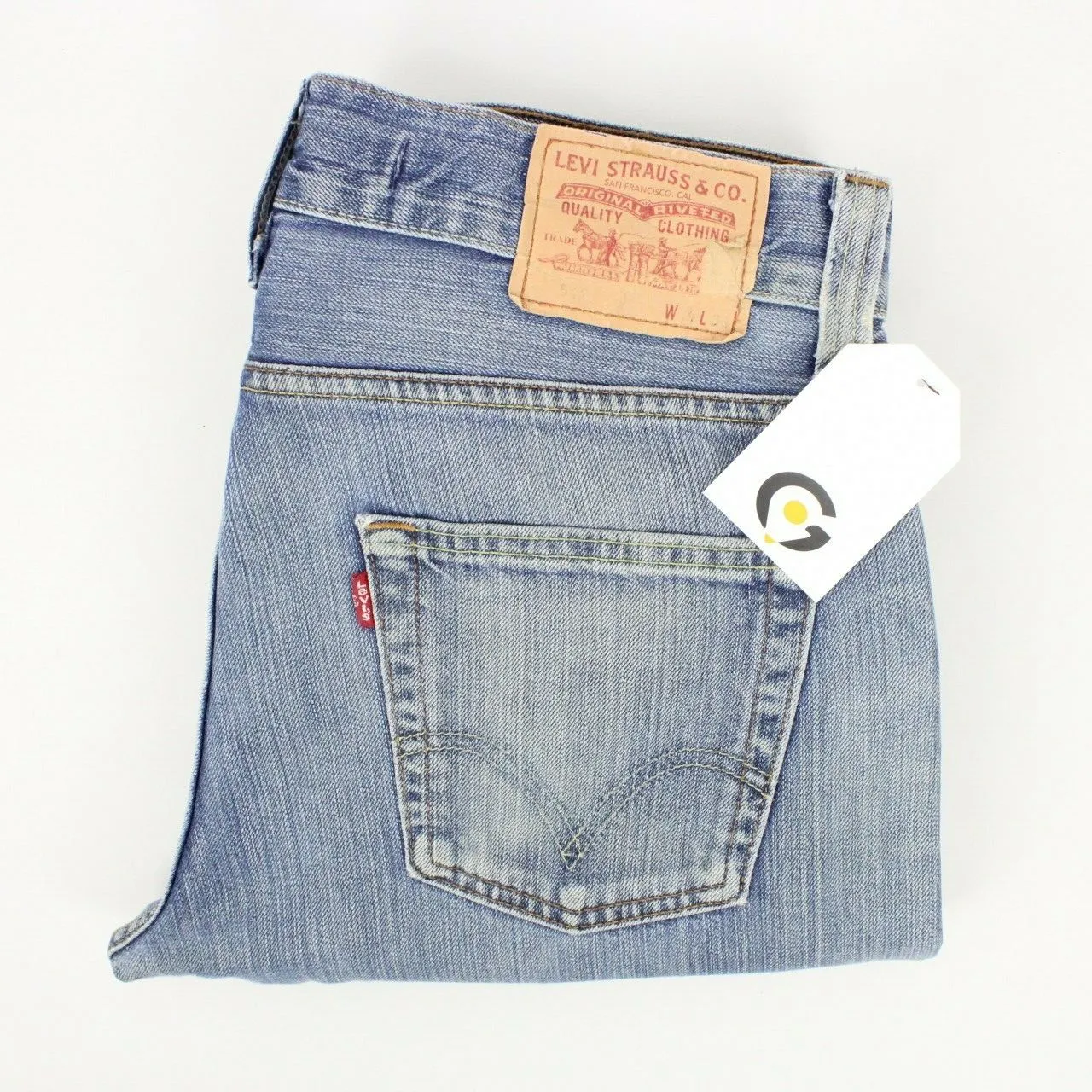 Mens LEVIS 512 Jeans Mid Blue | W34 L32