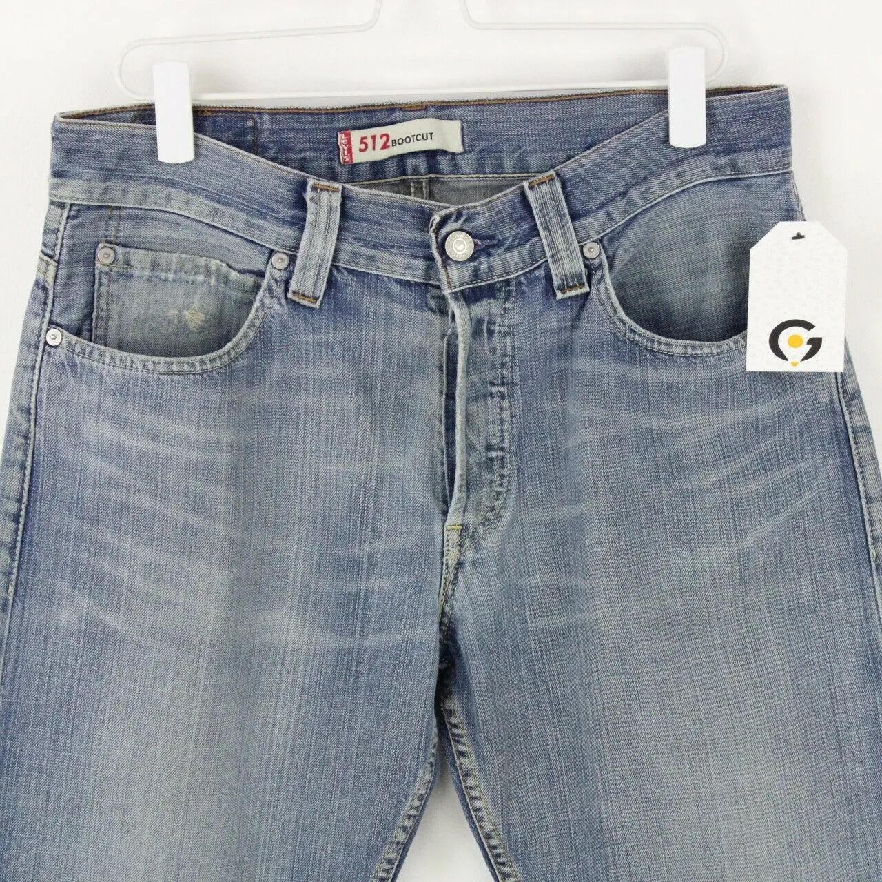 Mens LEVIS 512 Jeans Mid Blue | W34 L32